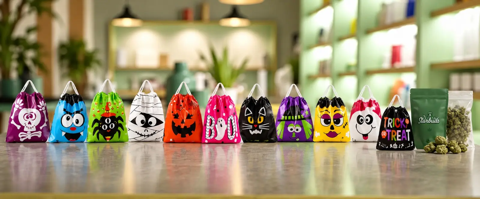 👻 Halloween Treat Bag Surprise $100 Value 👻 - Starbuds Halifax - shrooms halifax