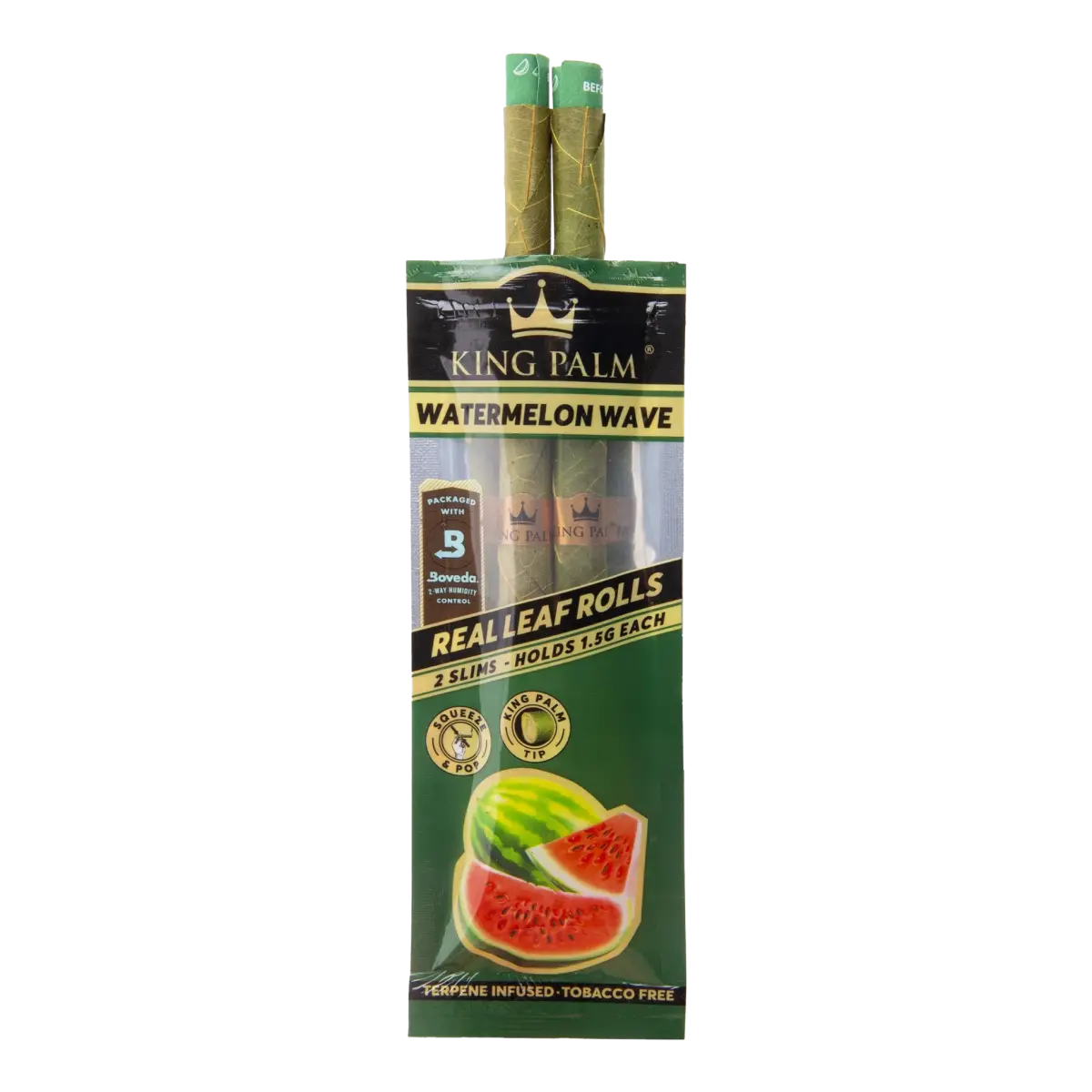 King Palm Watermelon Wave Real Leaf Rolls