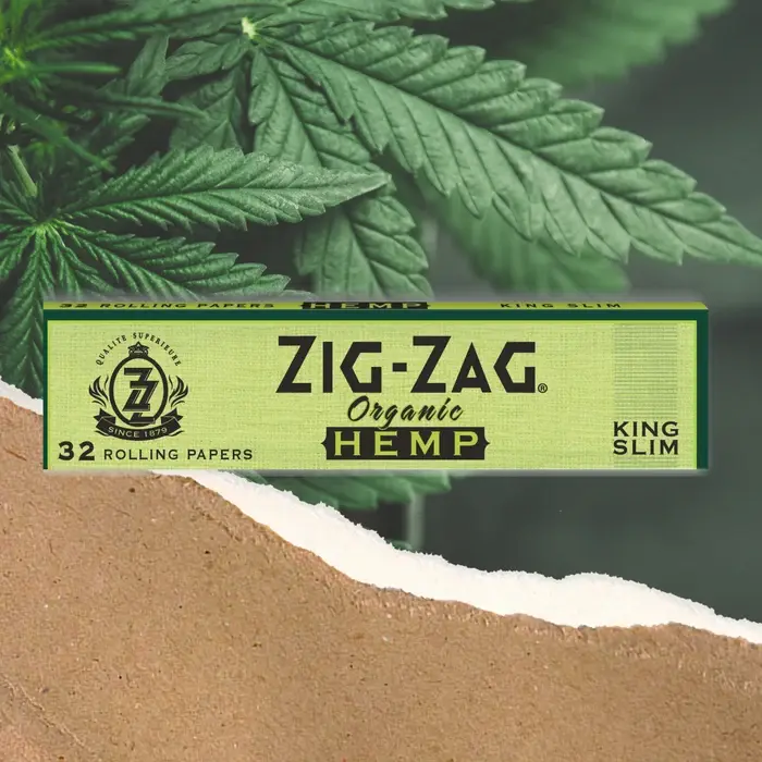 Zig-Zag King Slim Organic Hemp Rolling Papers