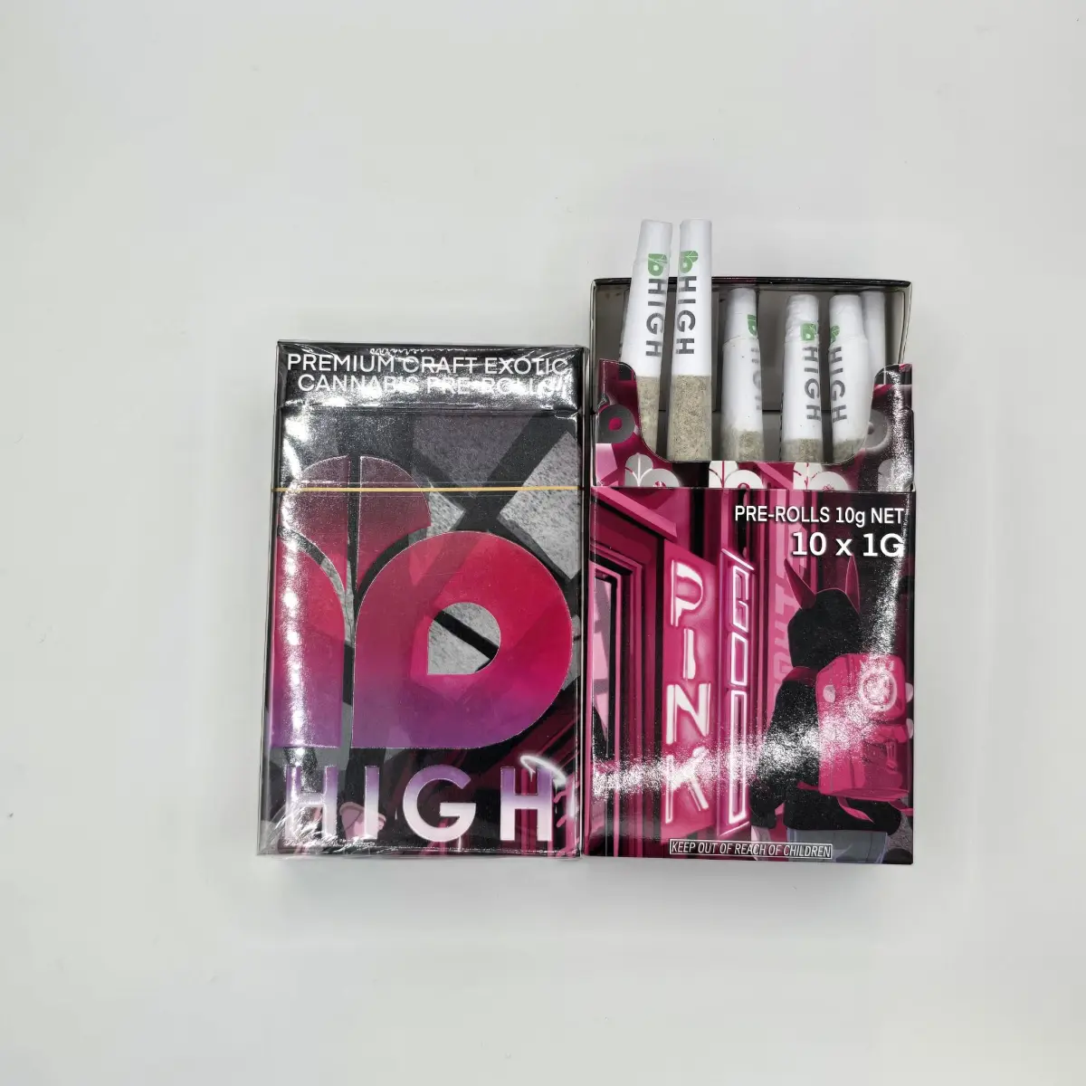 IB High 10 x 1G Premium Craft Exotic Pre-Rolls