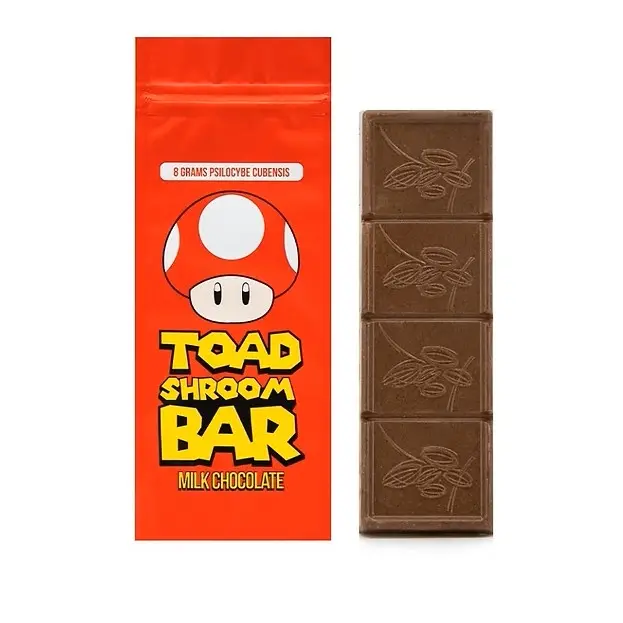 Toad High Dose 8G Mushroom Chocolate Bar