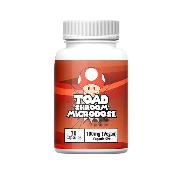 Toad 100mg & 200mg Psilocybin Microdosing Capsules