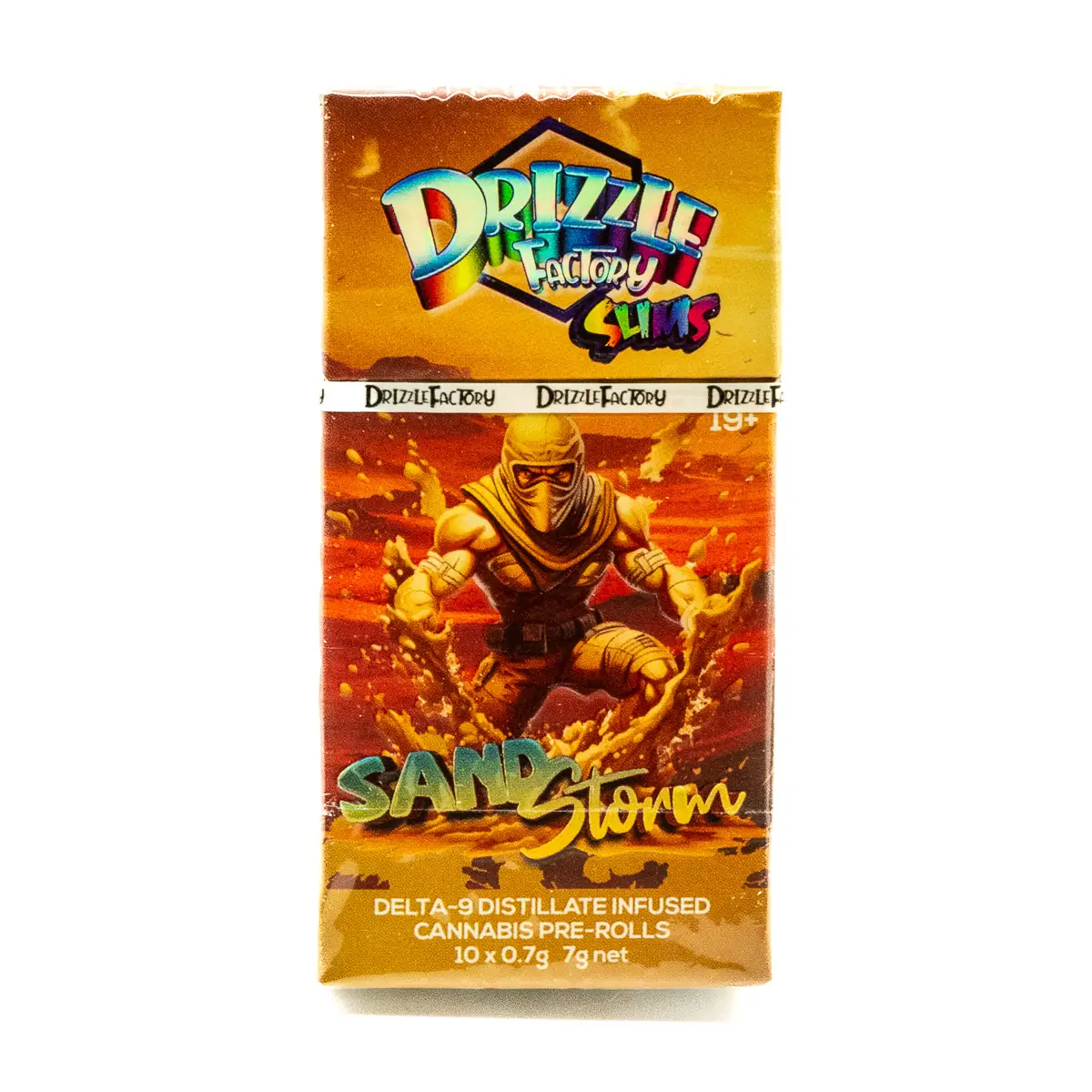 Drizzle Slims Delta-9 Distillate Infused Pre-Rolls 10 x 0.7g