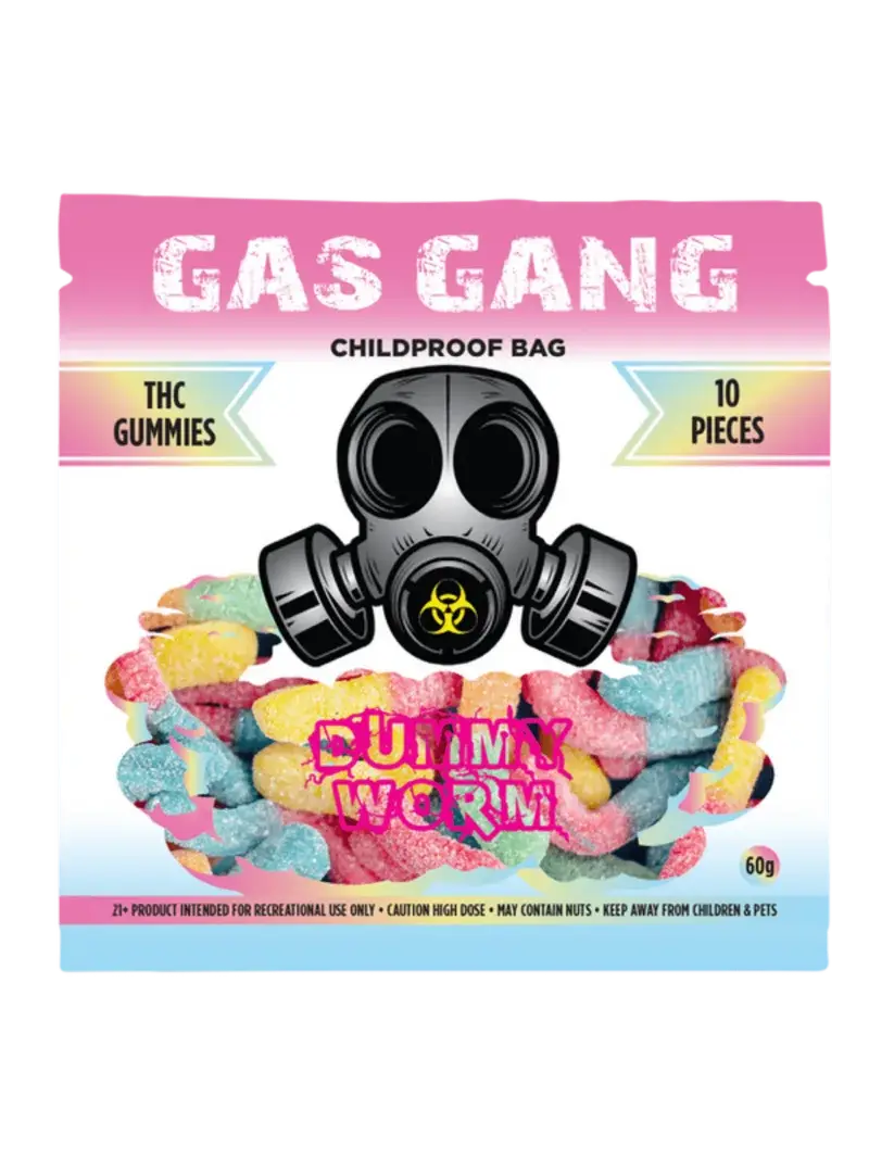 Gas Gang Assorted Gummies 500mg Distillate Infused