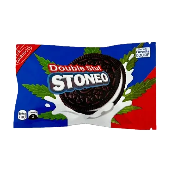Stoneos THC-Infused 500mg Double-Stuffed Cookies