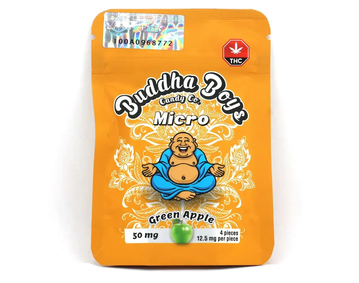 Buddha Boys Micro Gummies 50mg - Starbuds Halifax - shrooms halifax