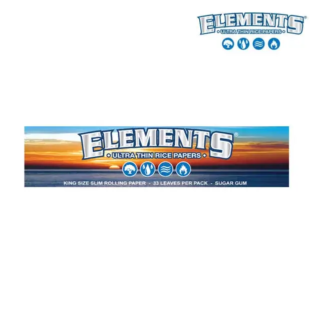 Elements King Size Slims Papers - Starbuds Halifax - shrooms halifax