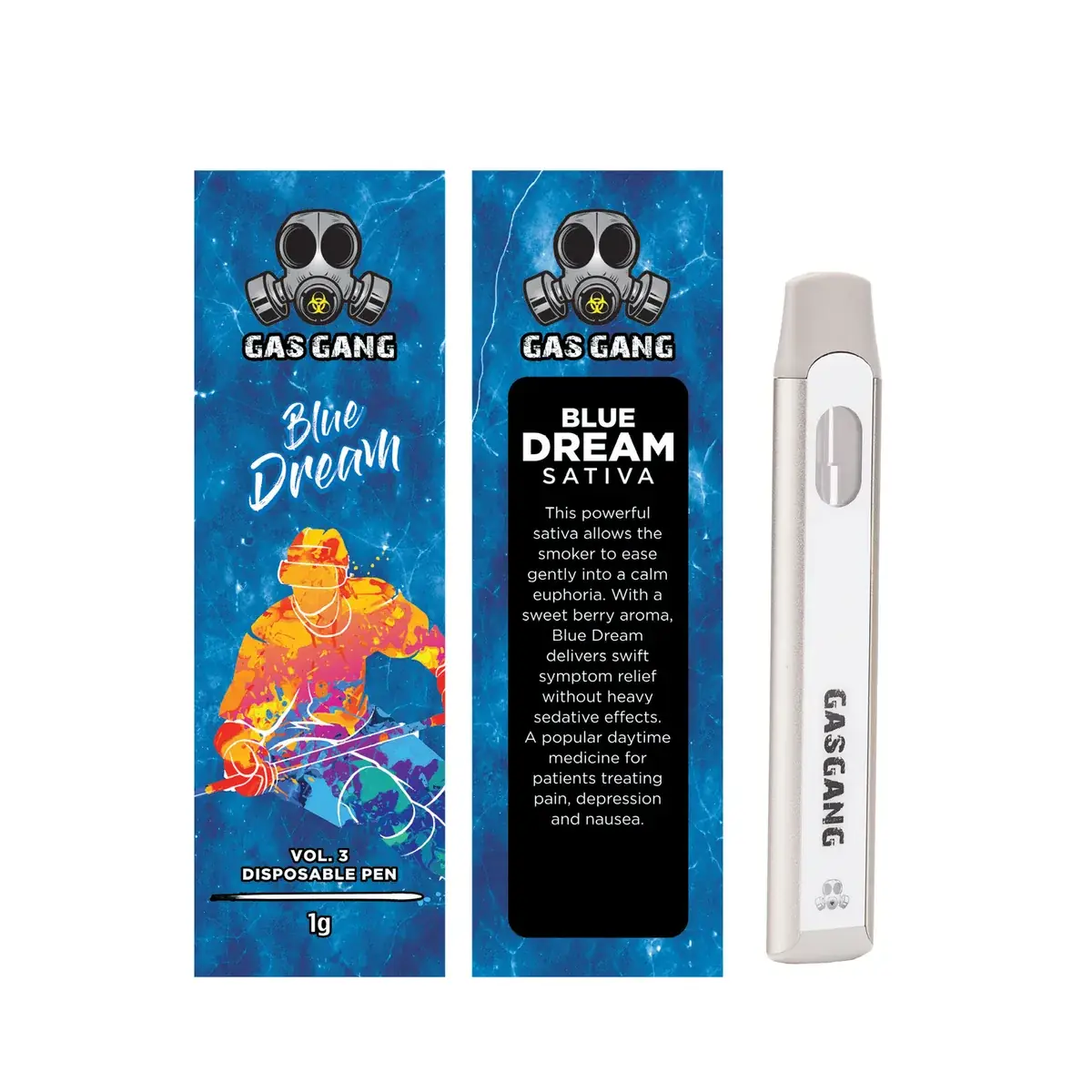 Gas Gang 1G THC Distillate Vape - Starbuds Halifax - shrooms halifax