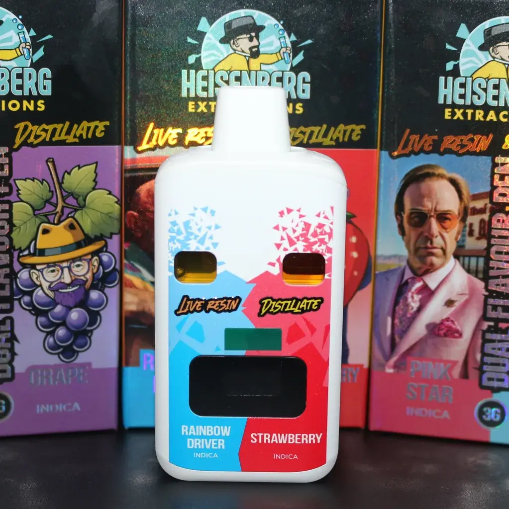 Heisenberg 3G Dual Live Resin & Distillate Pen - Starbuds Halifax - shrooms halifax