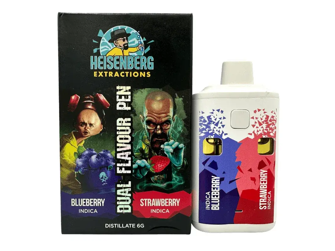 Heisenberg 6G Dual Flavour Distillate Vape - Starbuds Halifax - shrooms halifax