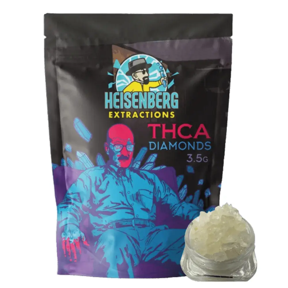 Heisenberg Extractions 3.5g THCA Diamonds - Starbuds Halifax - shrooms halifax