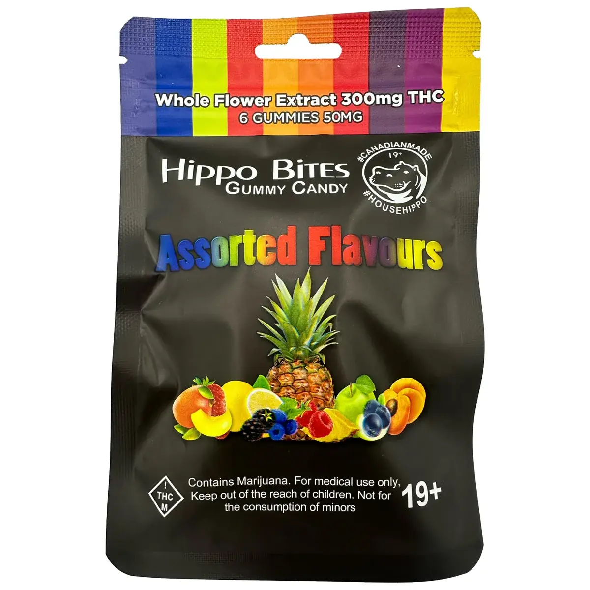 Hippo Bites Infused Gummies - Starbuds Halifax - shrooms halifax