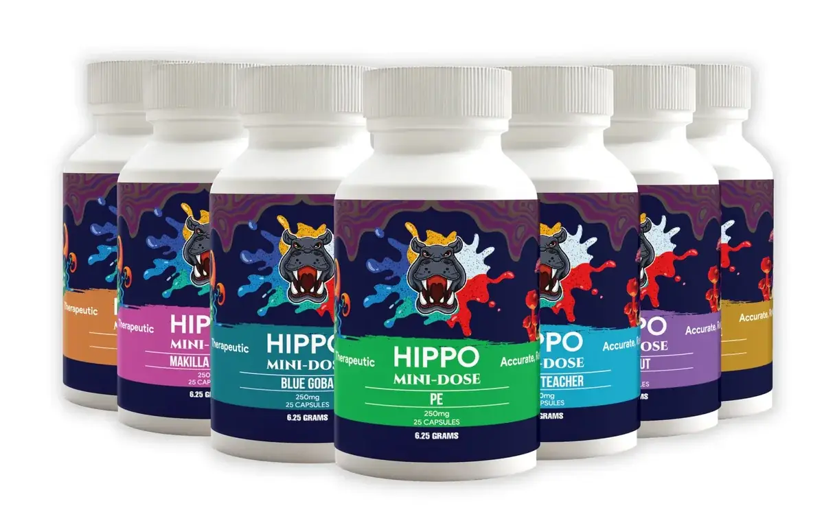 Hippo Mini Dose Capsules - Starbuds Halifax - shrooms halifax