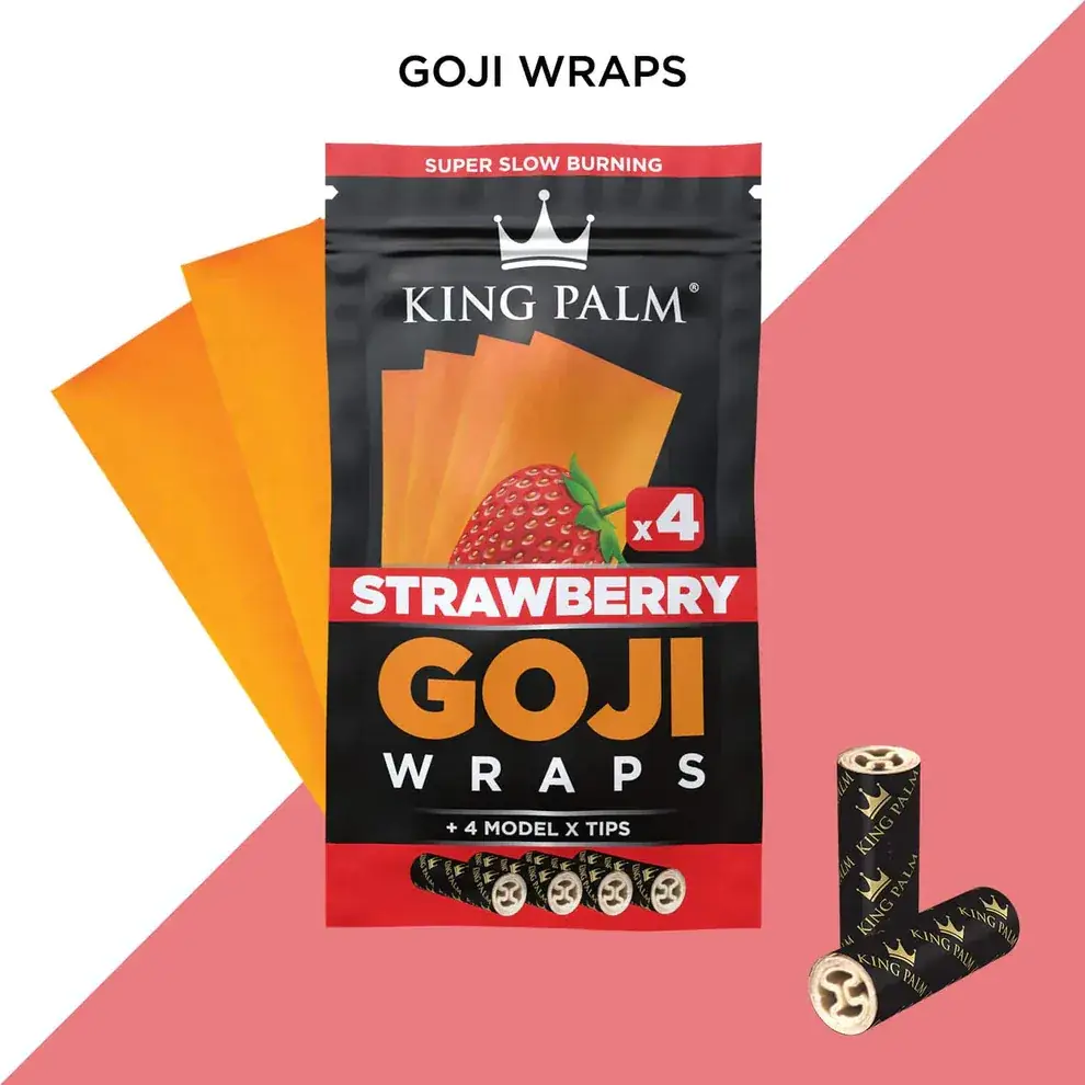King Palm Goji Wraps - Starbuds Halifax - shrooms halifax