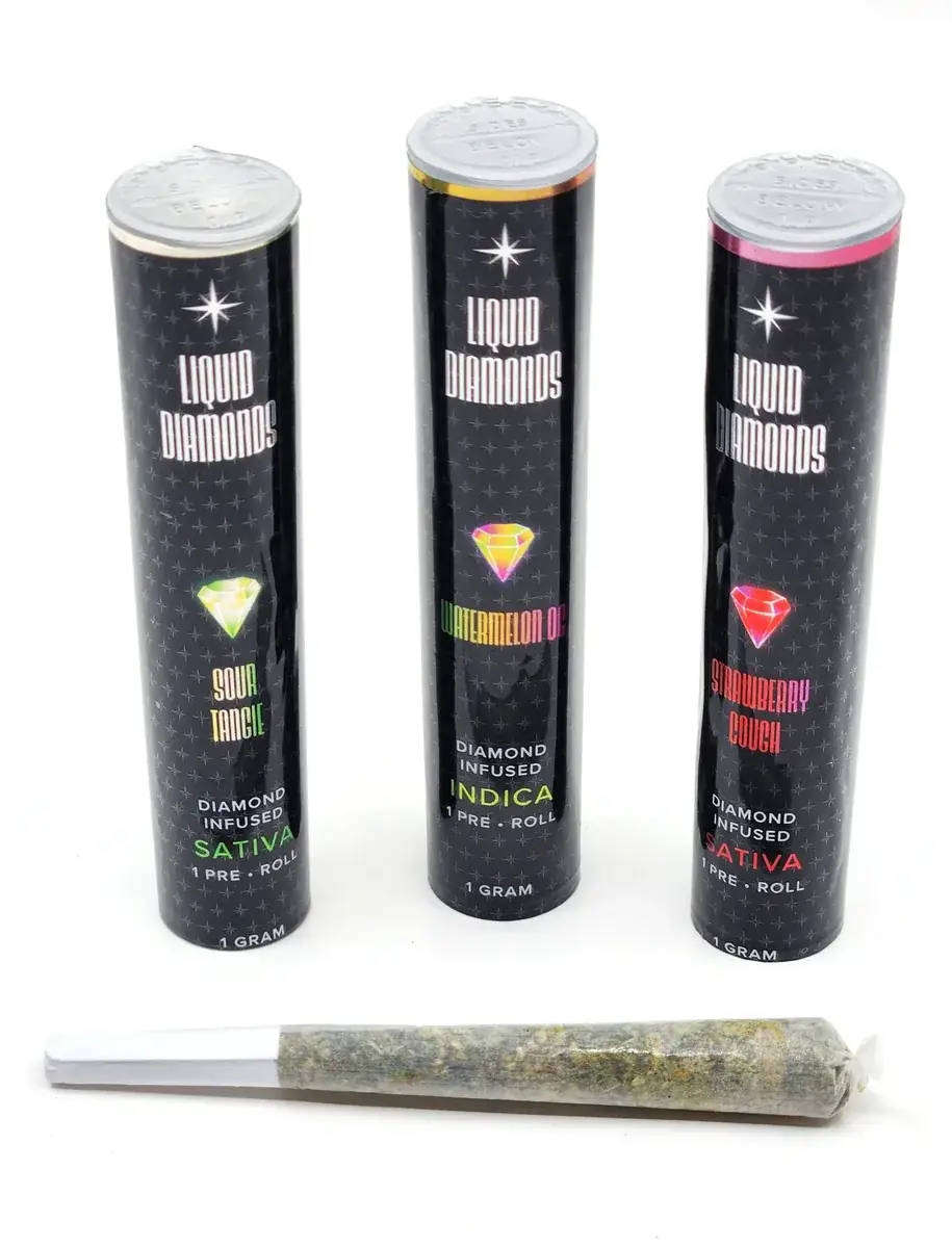 Liquid Diamond 1 Gram Infused Joint - Starbuds Halifax - shrooms halifax