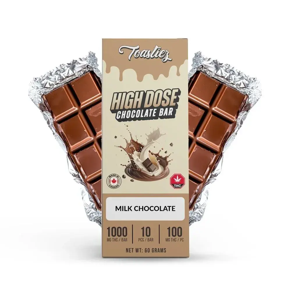 Toastiez High Dose Chocolate Bar - Starbuds Halifax - shrooms halifax