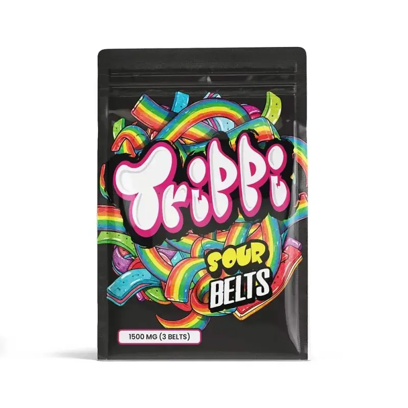 Trippi Gourmet Sour Belts 1500mg - Starbuds Halifax - shrooms halifax