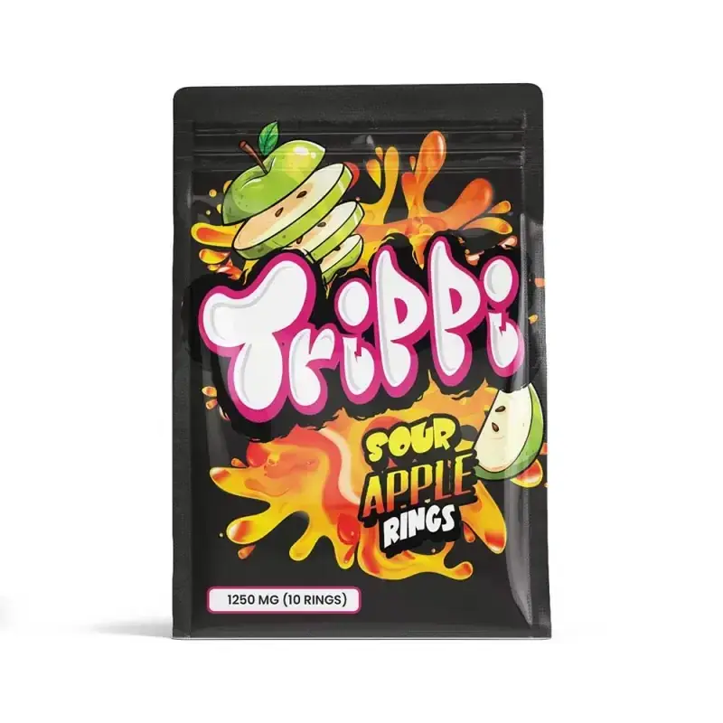 Trippi Sour Apple Rings 1250mg - Starbuds Halifax - shrooms halifax