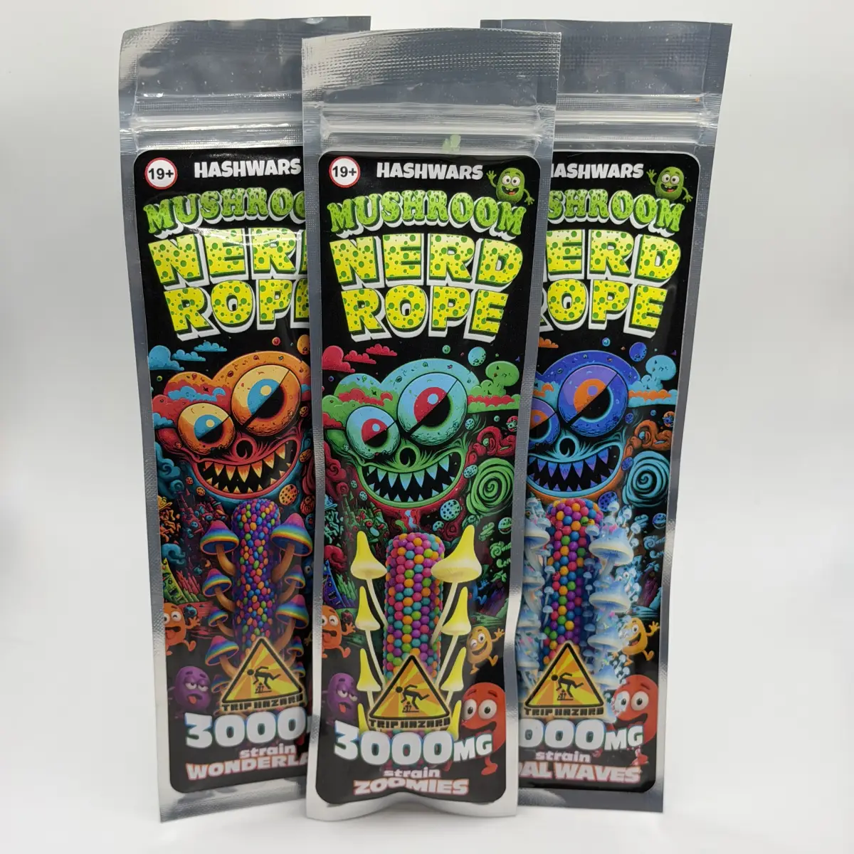 Hash Wars 3000mg Mushroom Nerd Rope - Starbuds Halifax - shrooms halifax