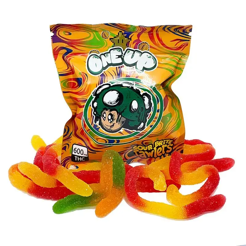 One Up THC Sour Brite Crawlers 600mg - Starbuds Halifax - shrooms halifax