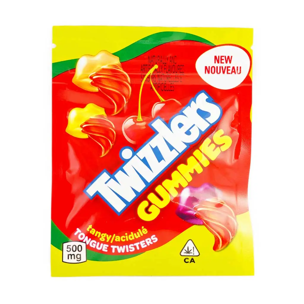 Twizzlers Gummies Tongue Twisters 500mg - Starbuds Halifax - shrooms halifax