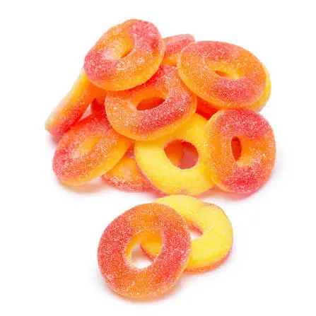 Trolli Peachie-O's 600mg - Starbuds Halifax - shrooms halifax