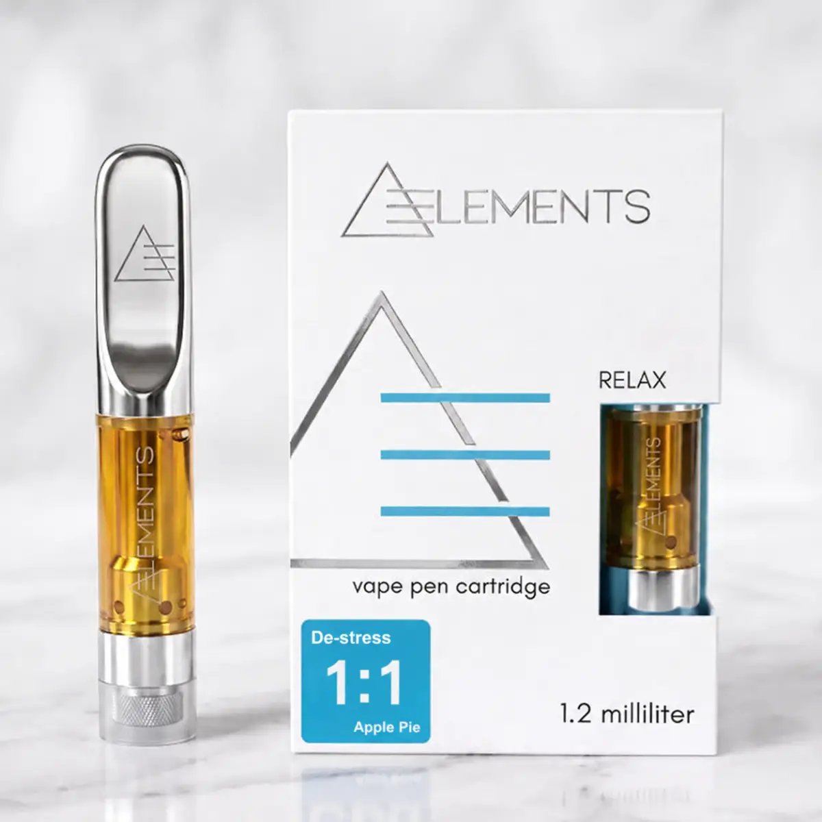 Elements CBD/THC 1:1 Cartridge (1200mg) - Starbuds Halifax - shrooms halifax