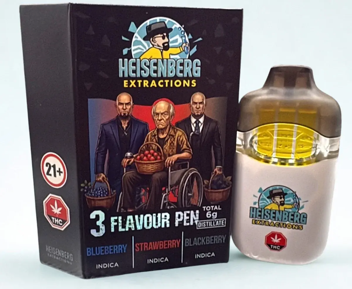 Heisenberg 6G NEW Triple Flavour Distillate Vape - Starbuds Halifax - shrooms halifax