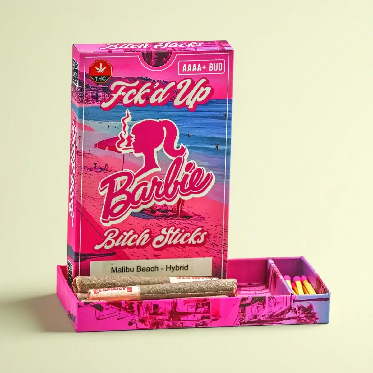 Barbie B*tch Sticks 8 x 1G AAAA+ Pre-Rolls - Starbuds Halifax - shrooms halifax