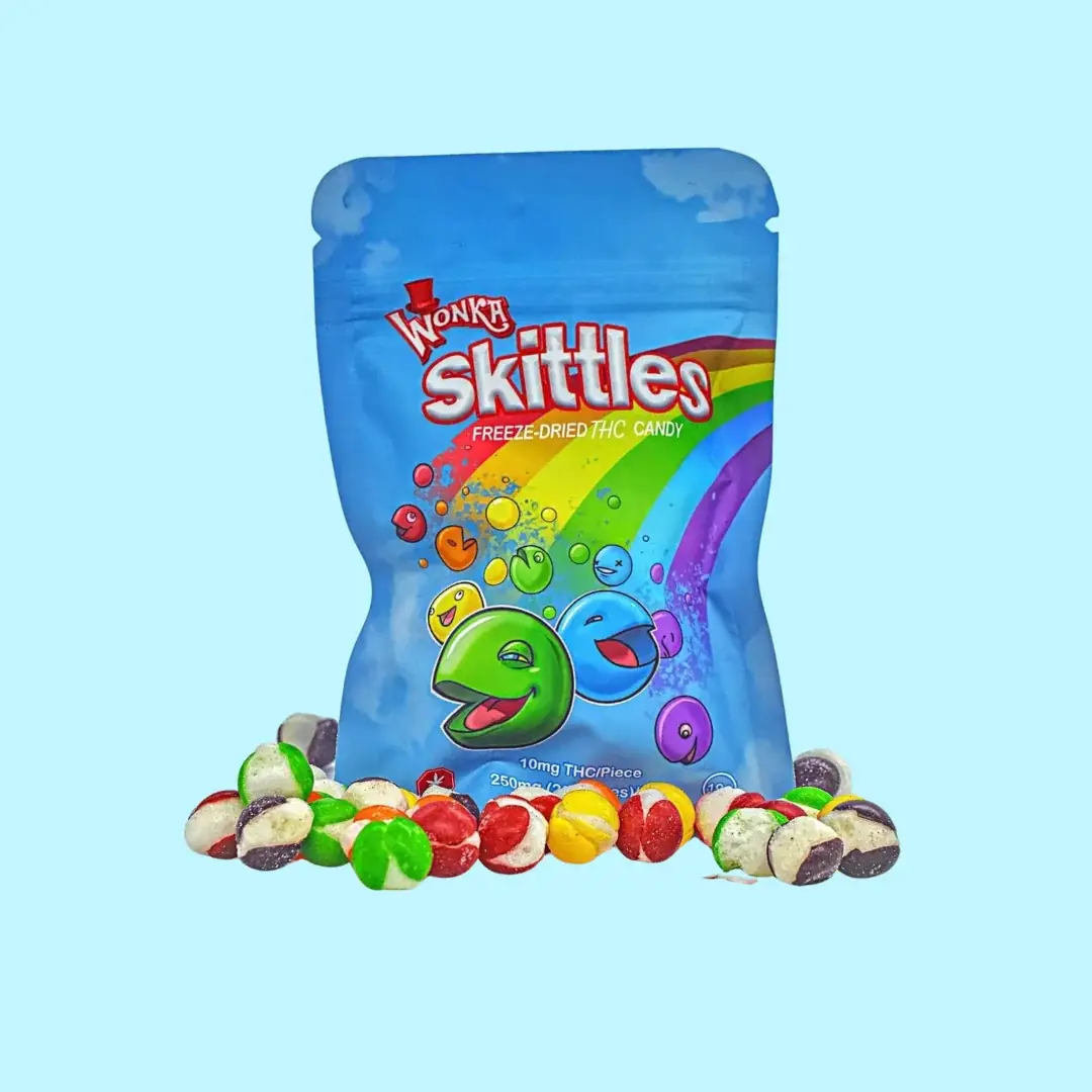 Wonka Freeze Dried Skittles - Starbuds Halifax - shrooms halifax