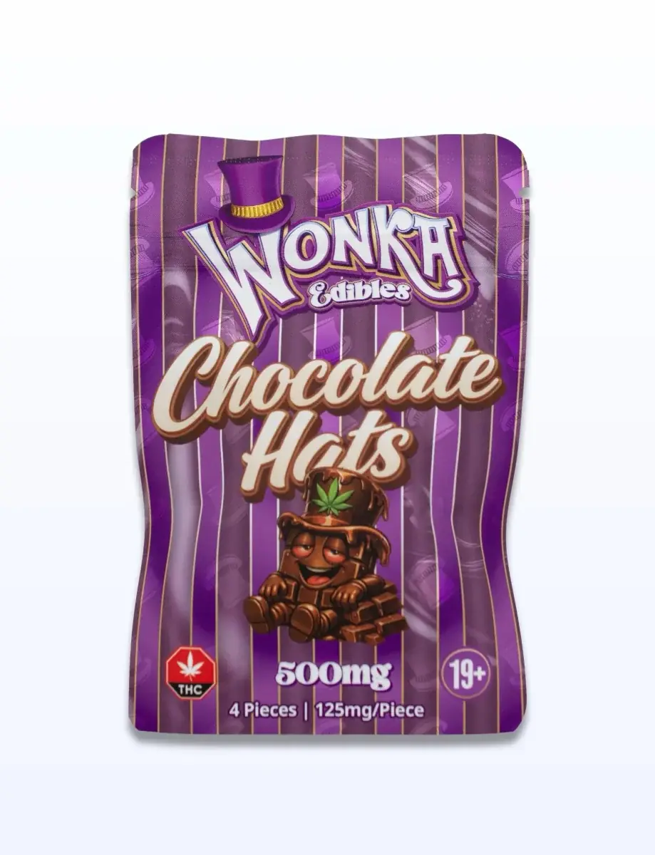 Wonka Chocolate Hats 1000mg - Starbuds Halifax - shrooms halifax